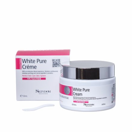 Крем для лица отбеливающий (White Pure Cream), 50 мл