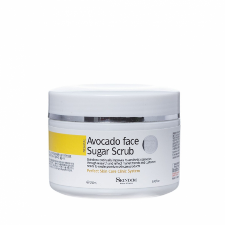 Сахарный скраб с авокадо для лица (Avocado Face Sugar Scrub)