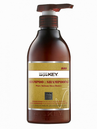 Saryna key Шампунь Damage repair восстанавливающий с Африканским маслом Ши 500 мл