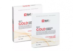 Коллагеновая маска моментального действия с коллоидным золотом /BIO Gold Collagen Mask